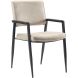 Eetkamerstoel Jisca microvezel beige