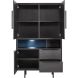 Opbergkast Nero (150 cm) noir decor