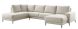 Hoeksalon links Portona ecru basic comfort