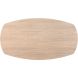 Eettafel Mascaro 220x120 cm Deens ovaal misty oak
