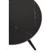 Bijzettafel Cercio keramiek 60 cm rond zwart