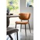 Eetkamerstoel Gomba microvezel cognac