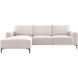 Hoeksalon Links Fabria beige basic comfort
