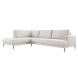 Hoeksalon links Ansio beige basic comfort