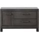 TV-meubel Hevano (102 Cm) grafiet eiken hout