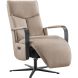 Relaxzetel Seduto elektrisch leder beige