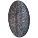 Wandornament Pictura 60 cm rond golvend bruin