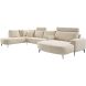 Hoeksalon links Davanti HR-zitting beige