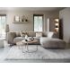 Hoeksalon rechts Pantini taupe supreme comfort