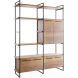 Wandkast Sistema 226x166x45 cm bruin