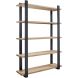 Boekenkast Verato (150 Cm) naturel grey