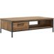 Salontafel Romaro teakhout 135x67 cm rechthoekig mix rough