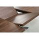 Uitschuifbare eettafel Mascaro 140/180 cm rond dark mango