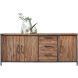 Dressoir Romaro (195 cm) teakhout mix rough