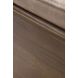 Relaxzetel Serio beige donker hout premium comfort