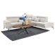 Salontafel Mascaro 135x67 cm Deens ovaal dark mango