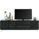 TV-meubel Lavio (203 cm) eiken zwart