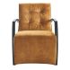 Zetel Metal cognac