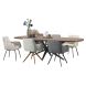 Uitschuifbare eettafel Mascaro 220/280x120 cm Deens ovaal