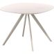 Bijzettafel Fitura keramiek 60x60 cm vierkant wit