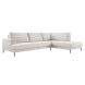 Hoeksalon rechts Ansio beige premium comfort