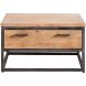 Salontafel Mesola 75x75 cm vierkant mango natural