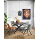 Eettafel Piastra 140 rond zwart