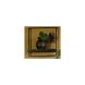 Wandplank Pardal hout metaal 50x50 cm zwart