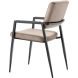 Eetkamerstoel Jisca microvezel beige