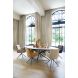 Eetkamerstoel Letta draaibaar velvet beige