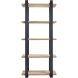 Boekenkast Verato (96 Cm) naturel grey