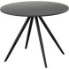 Bijzettafel Cercio keramiek 60 cm rond zwart