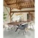 Uitschuifbare eettafel Mascaro 180/238x102 cm Deens ovaal