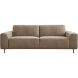 3 zit Pantini microleder bruin excellent comfort