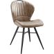 Eetkamerstoel Castione microvezel taupe