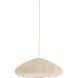Hanglamp Cantilupo S wit linnen 1-lichts