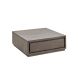 Salontafel Lavio eikenhout 86x86 cm vierkant grafiet