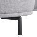 Hoeksalon rechts Pantini lichtgrijs premium comfort