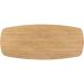 Eettafel Aska teak 260x110 cm Deens ovaal naturel brushed