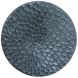 Wandornament Pictura 60 cm rond zilver