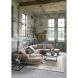 Hoeksalon rechts Aziri taupe supreme comfort