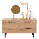 Tv-meubel Paranno 110 cm bruin