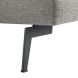 Hoeksalon rechts Acante grijs supreme comfort