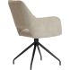 Eetkamerstoel Buco draaibaar bouclé beige