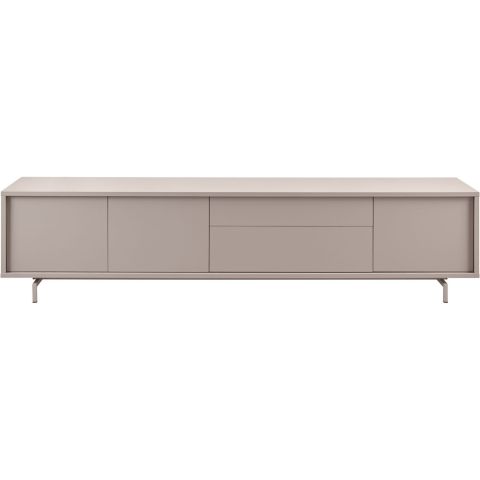 TV-meubel Famosa 228 cm grijs