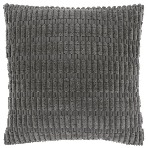 Sierkussen Antrona 45x45cm donkergrijs