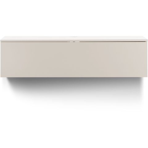 Tv-meubel Simeto 140 cm grijs