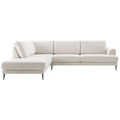 Hoeksalon links Ansio beige basic comfort
