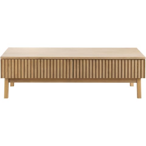 Salontafel Arrosto eikenhout 70x135 cm rechthoekig light roast
