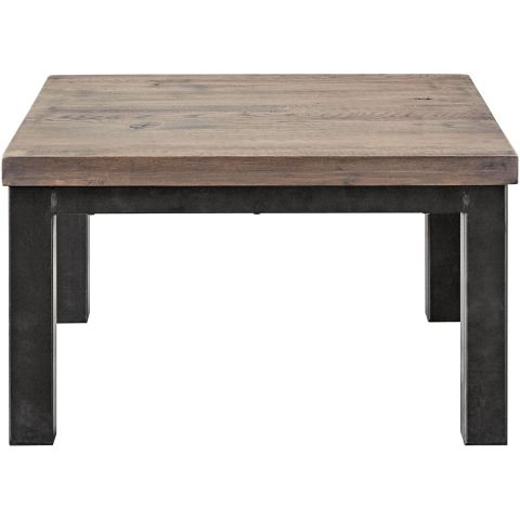 Salontafel Hevano eikenhout 70x70 cm vierkant moose